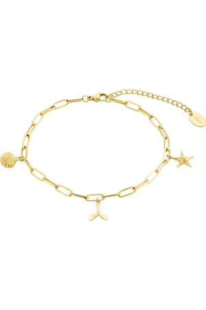 QS by s.Oliver Fußkette Edelstahl Fußketten 1 ct Damen (42.49 € / 1 ct)