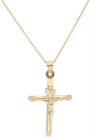 Smart Jewel Kette Anhänger Kreuz, Silber 925 Ketten 1 ct Damen (79.99 € / 1 ct)