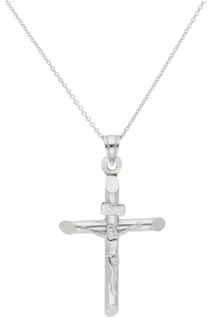 Smart Jewel Kette Anhänger Kreuz, 925 Ketten 1 ct Damen (69.99 € / 1 ct)