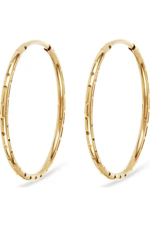 FAVS Creolen 375er Gelbgold Ohrringe 1 ct Damen (89.89 € / 1 ct)