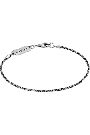 Kuzzoi Herren Basic Kordelkette Gedreht 925 Silber Herrenschmuck 1 ct (59.49 € / 1 ct)