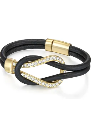 Lulu & Jane Armband Echtleder Glas Armbänder & Armreife 1 ct Damen (39.99 € / 1 ct)