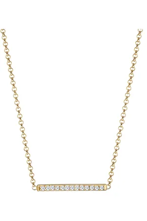 Elli DIAMONDS Klassisch Diamanten Reihe (0.065 ct.) 375 Gelbgold Ketten 1 ct Damen (299.99 € / 1 ct)