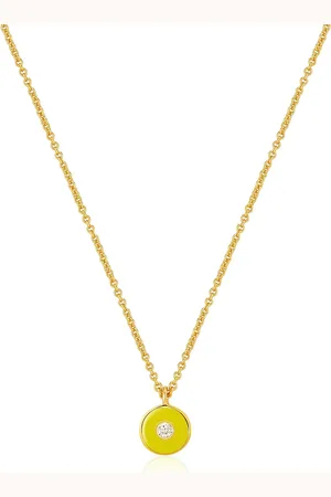 ANIA HAIE Kette 925er Silber, Emaille Ketten 1 ct Damen (48.99 € / 1 ct)