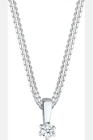 Elli DIAMONDS Kreis Diamant Geschenkidee 925 Sterling Silber Ketten 1 ct Damen (179.99 € / 1 ct)