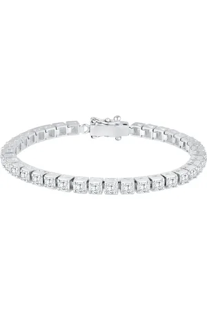 Elli Tennisarmband Trend Zirkonia Kristalle 925 Silber Armbänder & Armreife 1 ct Damen (119.99 € / 1 ct)