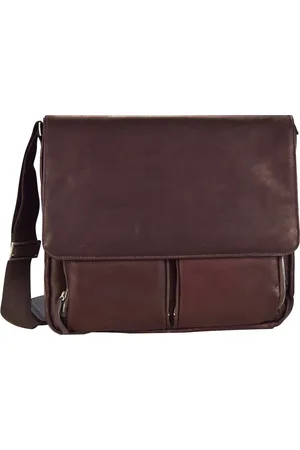 Dermata Messenger Leder 40 cm Laptopfach Laptoptaschen 1 ct Herren (189.39 € / 1 ct)