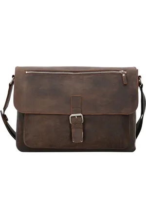 Leonhard Heyden Salisbury Messenger Leder 40 cm Laptopfach Laptoptaschen 1 ct Herren (288.99 € / 1 ct)