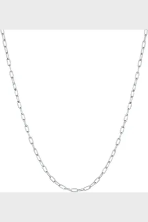 Kuzzoi Herren Gliederkette Oval Basic Fein 925 Silber Ketten 1 ct (76.49 € / 1 ct)