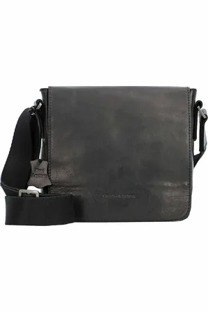 Greenburry Pure Black Umhängetasche Leder 20 cm Umhängetaschen 1 ct Herren (99.99 € / 1 ct)