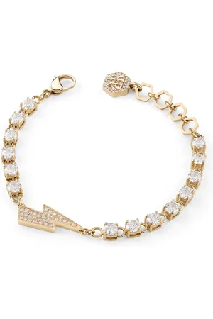 Philipp Plein Kette Edelstahl, recycelt Ketten 1 ct Damen (321.29 € / 1 ct)