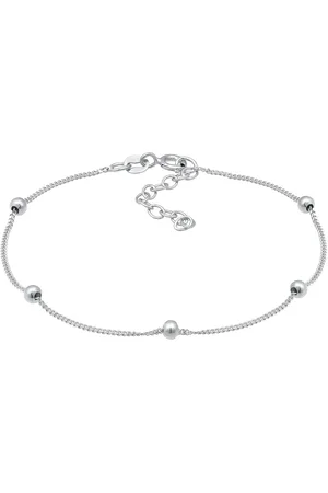 Elli Basic Panzerkette Silberbeads 925 Silber Armbänder & Armreife 1 ct Damen (33.99 € / 1 ct)