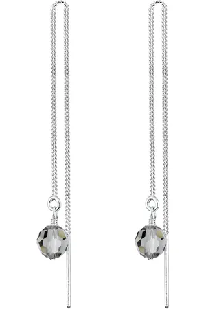 Elli Kolczyki Kette Kugel Kristalle Eleganz Silber Ohrringe 1 ct Damen (39.99 € / 1 ct)