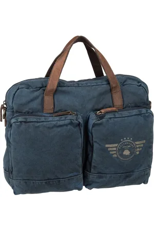 Greenburry Aktentasche Vintage Aviator 5893 Business Bag Blue Edition Laptoptaschen 1 ct Herren (75.69 € / 1 ct)