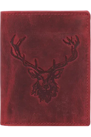 Greenburry Vintage Geldbörse Hirsch Leder 9,5 cm Portemonnaies 1 ct Herren (39.99 € / 1 ct)