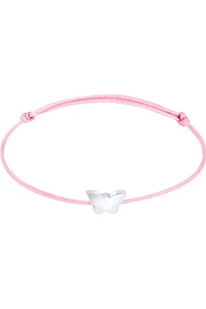 Elli Kinder Schmetterling Nylon Bändchen 925 Silber Armbänder & Armreife 1 ct Damen (27.99 € / 1 ct)