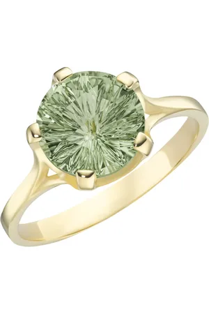 Luigi Merano Ring mit rundem Edelstein, Gold 375 Ringe 1 ct Damen (498.99 € / 1 ct)