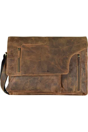 Greenburry Vintage Revolver Bag Umhängetasche Leder 40 cm Umhängetaschen 1 ct Damen (219.99 € / 1 ct)