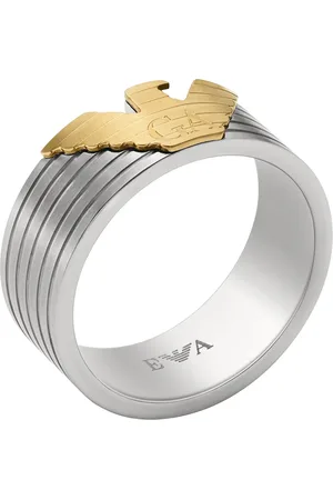 Emporio Armani Herrenring Edelstahl Herrenschmuck 1 ct (72.79 € / 1 ct)