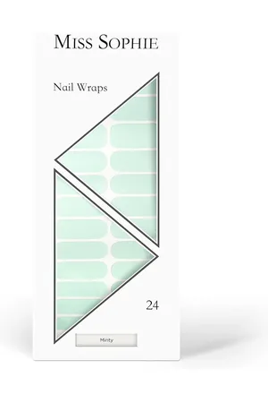 MISS SOPHIE Nail Wraps Kunstnägel & Nageldesign 1 ct Minty (7.99 € / 1 ct)