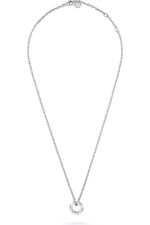 Philipp Plein Kette Edelstahl, recycelt, Kristall Ketten 1 ct Damen (111.19 € / 1 ct)