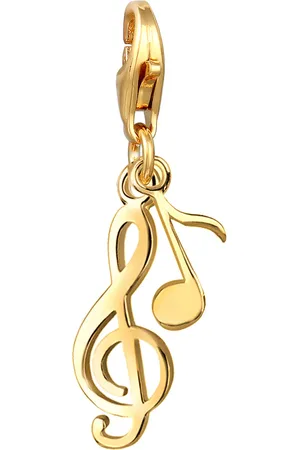 Elli Notenschlüssel Musik Melodie 925 Sterling Silber Charms & Kettenanhänger 1 ct Damen (27.99 € / 1 ct)