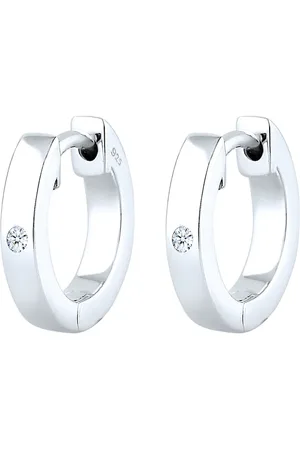 Elli DIAMONDS Creole Diamant (0.03 ct) Geschenkidee Silber Creolen 1 ct Damen (109.99 € / 1 ct)