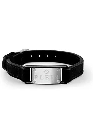 Philipp Plein Armband Leder, Edelstahl, recycelt Herrenschmuck 1 ct Herren (174.49 € / 1 ct)