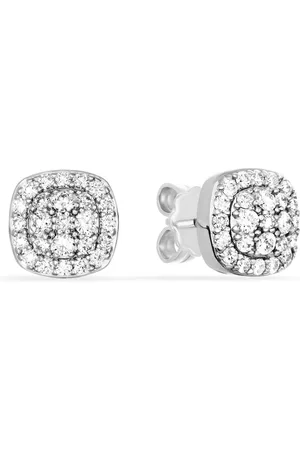 CHRIST Ohrstecker 750er Weißgold Ohrringe 1 ct Damen (2393.19 € / 1 ct)