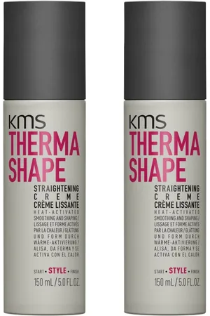 KMS Hair Thermashape Straightening Creme 2er Set* Stylingcremes 0,3 l Damen (146.63 € / 1 l)