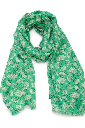 Harpa Schal CLOVER mit Botanik-Print und Metallic-Effekt Tücher & Schals 1 ct (25.99 € / 1 ct)