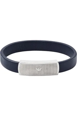 Emporio Armani Armband Leder, Edelstahl Armbänder & Armreife 1 ct Herren (93.09 € / 1 ct)