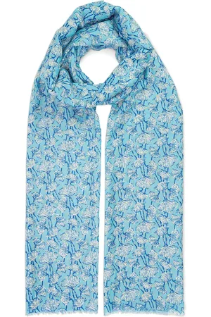 Harpa Schal CLOVER mit Botanik-Print und Metallic-Effekt Tücher & Schals 1 ct (25.99 € / 1 ct)