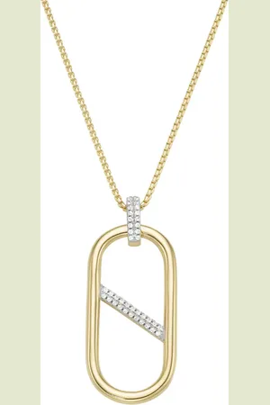 Giorgio Martello Kette Anhänger mit Zirkonia, Silber 925 Ketten 1 ct Damen (128.99 € / 1 ct)