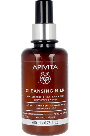 APIVITA 3 In 1 Reinigungsmilch Gesicht Und Augen – Gesichtsreiniger Und Make-up-entferner 200 ml Damen (104.45 € / 1 l)