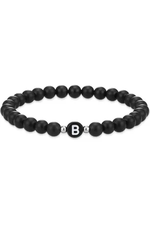 Eastside Armband Buchstaben Achat in Schwarz Armbänder & Armreife 1 ct (22.99 € / 1 ct)
