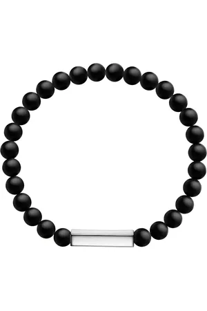 Männerglanz Armband aus Sterling Silber in Silber mit Achat Herrenschmuck 1 ct Herren (59.99 € / 1 ct)
