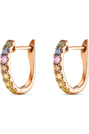 GUIA Creolen 585er Roségold Ohrringe 1 ct Damen (749.09 € / 1 ct)