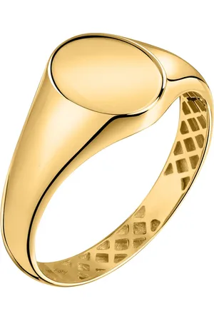 CHRIST Herrenring 375er Gelbgold Ringe 1 ct (498.99 € / 1 ct)