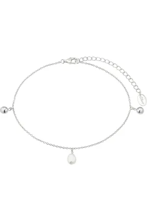 QS by s.Oliver Fußkette 925er Silber Fußketten 1 ct Damen (50.99 € / 1 ct)