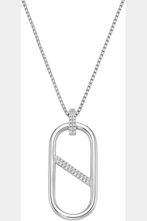 Giorgio Martello Kette Anhänger mit Zirkonia, 925 Ketten 1 ct Damen (118.99 € / 1 ct)