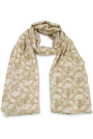Harpa Schal CLOVER mit Botanik-Print und Metallic-Effekt Tücher & Schals 1 ct (25.99 € / 1 ct)