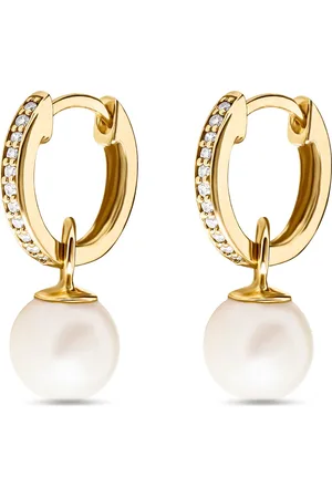 YAMOKO Creolen 585er Gelbgold Ohrringe 1 ct Damen (1098.99 € / 1 ct)