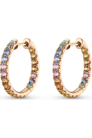 GUIA Creolen 585er Roségold Ohrringe 1 ct Damen (1217.89 € / 1 ct)