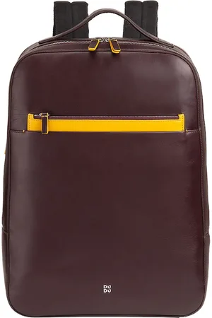 Dudu Rucksack Leder 40,5 cm Laptopfach Rucksäcke 1 ct Herren (312.09 € / 1 ct)