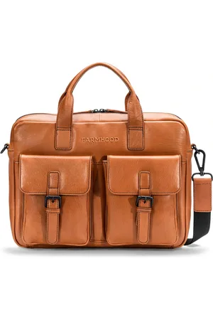 FARMHOOD Memphis Aktentasche Leder 39 cm Laptopfach Laptoptaschen 1 ct Herren (86.49 € / 1 ct)