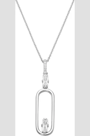 Giorgio Martello Kette Anhänger mit Zirkonia, 925 Ketten 1 ct Damen (98.99 € / 1 ct)