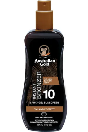 Australian Gold SPF 10 Spray Gel with Bronzer Sonnenschutz 237 g (110.51 € / 1 kg)