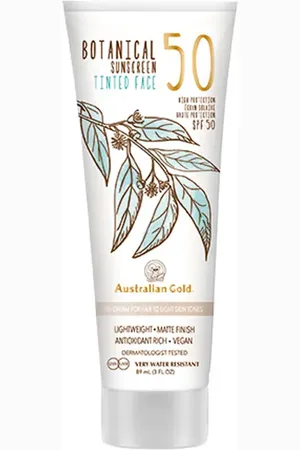 Australian Gold Botanical Face SPF50 BB- & CC-Cream 88 ml Fair to Light Skin Tones (335 € / 1 l)