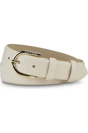 Nicowa Ledergürtel COLANI mit goldener Schnalle und Logogravur Gürtel 1 ct Damen (69.99 € / 1 ct)